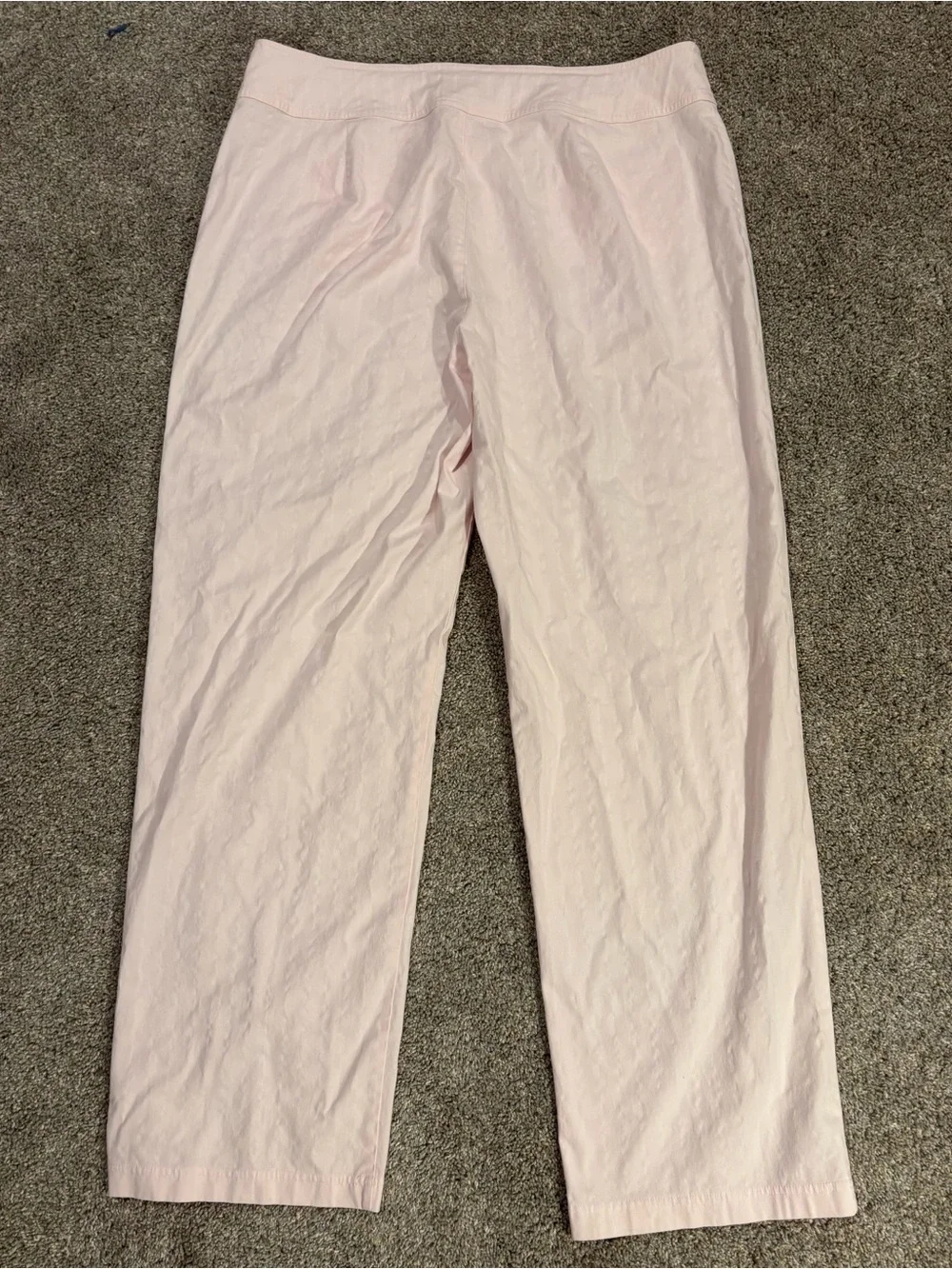 Chico's Design Women’s Light Pink 2-Piece Outfit Set Pantsuit Jacket Pants Sz 3
